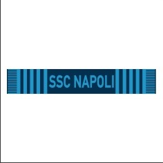 SCIARPA JACQUARD 100%PC Enzo Castellano SSC NAPOLI
